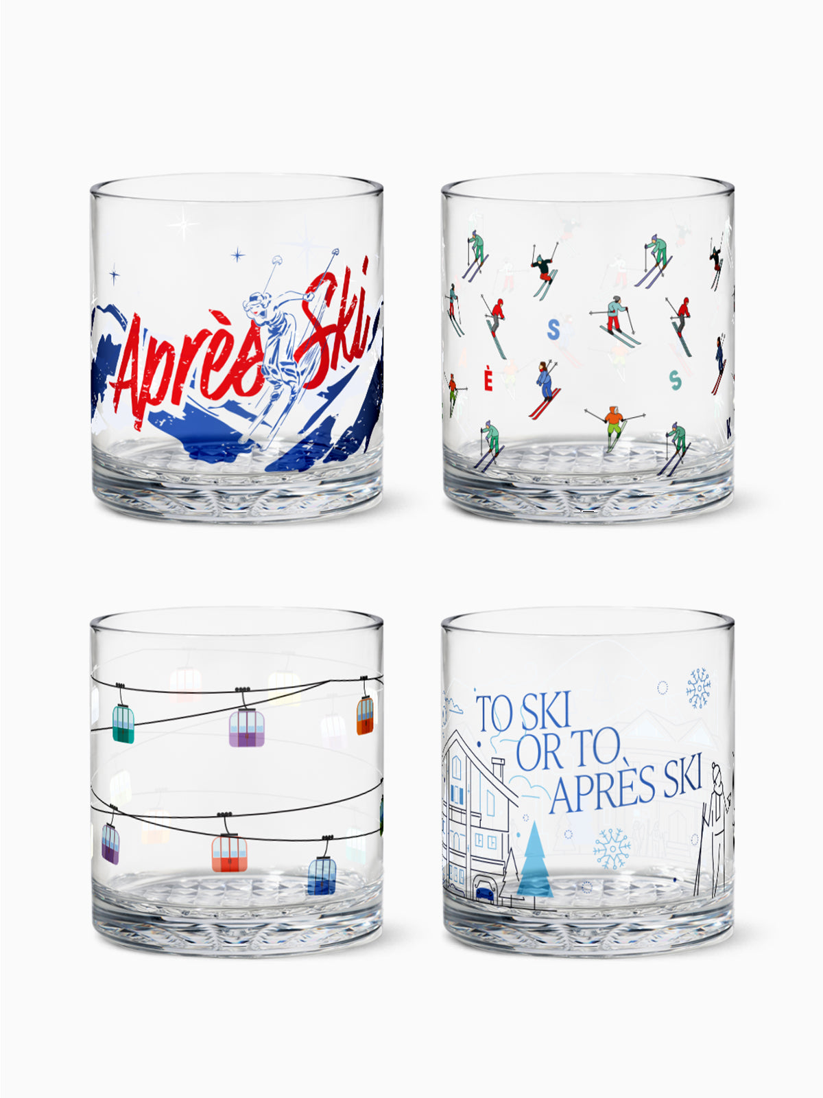 Après Ski - RESERVE 12oz Old Fashioned Tritan™ Copolyester Glass